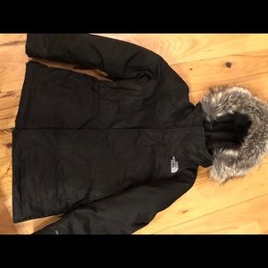 Girls The North Face winter parka